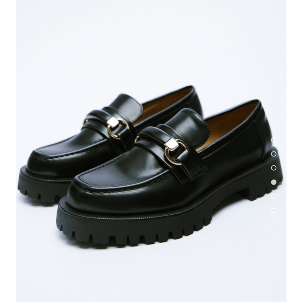 Zara Lug Loafers